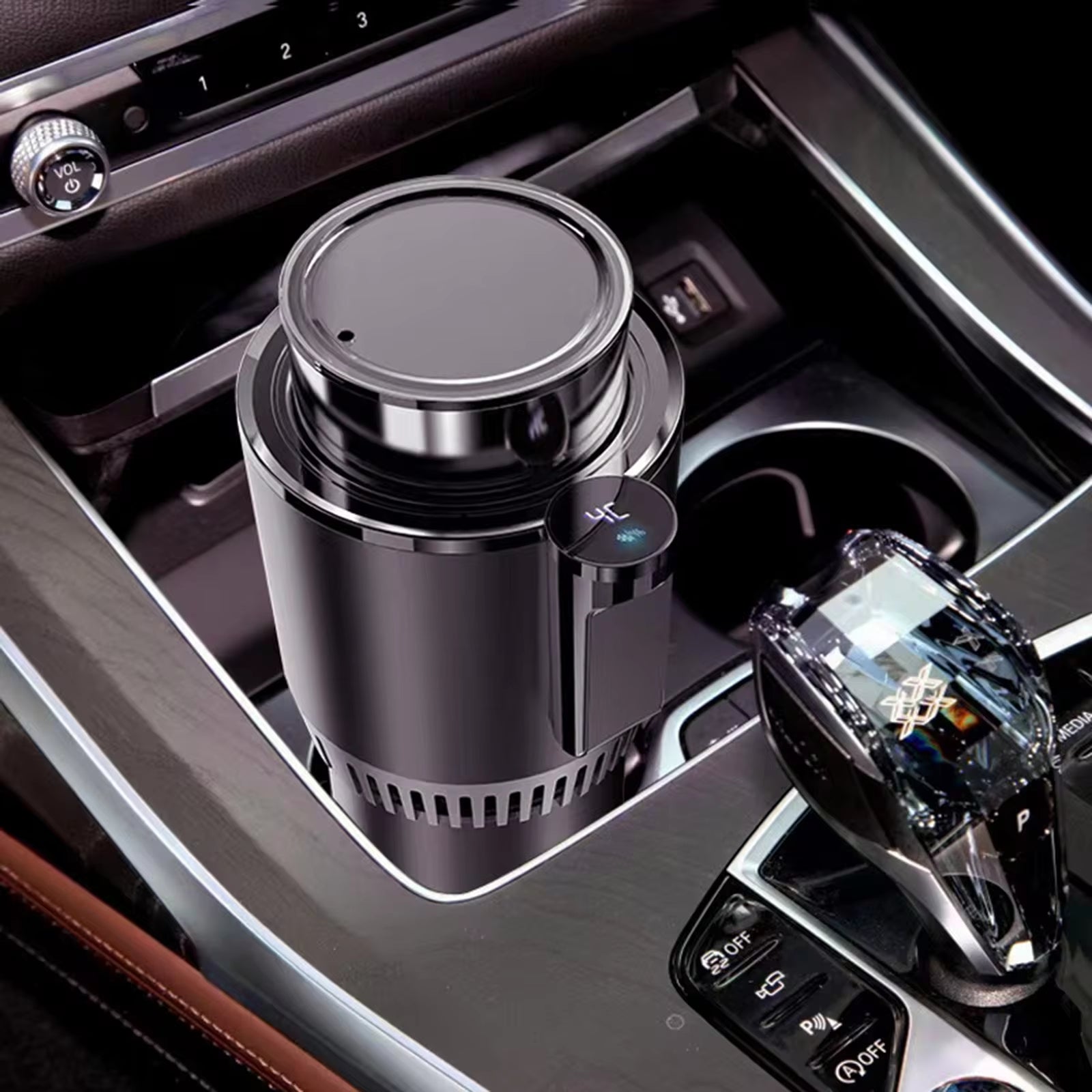 The Ultimate Car Caffeine Chiller: Your Mobile Mug that Keeps Coffee Hotter than Your Ex's Texts and Cooler than Your In-Laws!