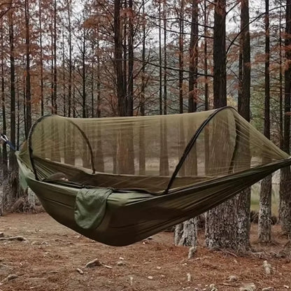 Outdoor Camping Hammock Hanging Bed with Mosquito Net
