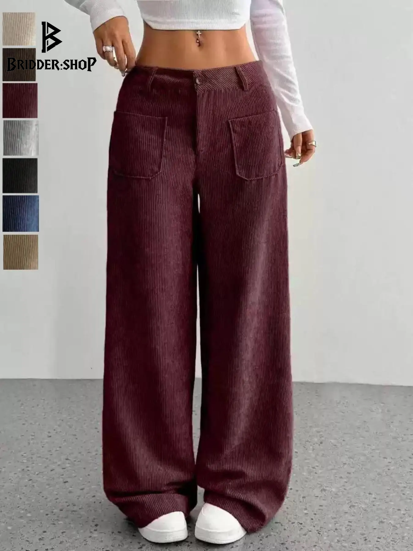 Revolutionary Comfort: Multi-Pocketed Wide-Leg Trousers for Ultimate Relaxation!