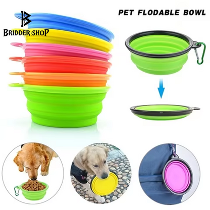 The Great Expandable Pup Chow Bowl: For When Your Dog's Snack Attack Needs Extra Space!