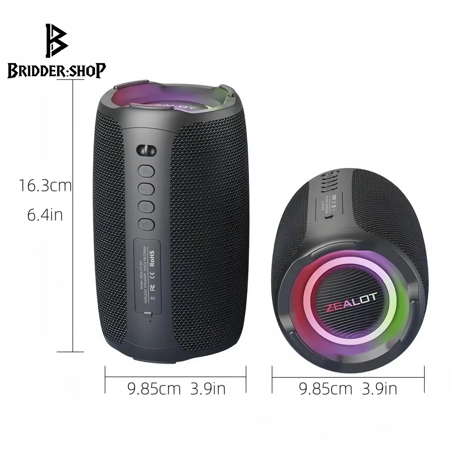 ZEALOT Splashy Sound Machine - Your Ultimate Party Companion for Any Adventure!