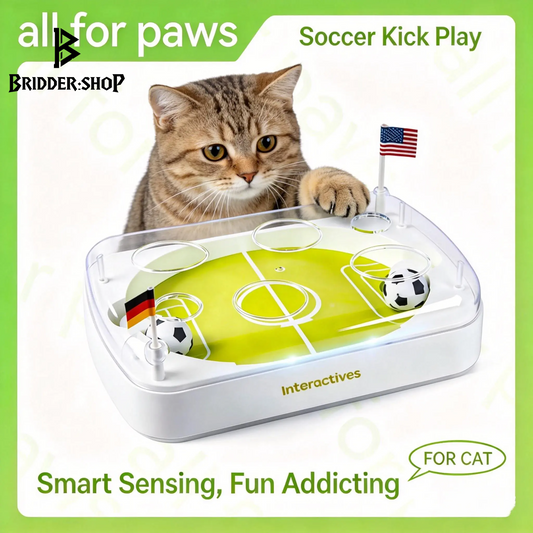 Feline FIFA Frenzy: The Ultimate Soccer Field for Purr-fect Playtime and Catnip Fun!