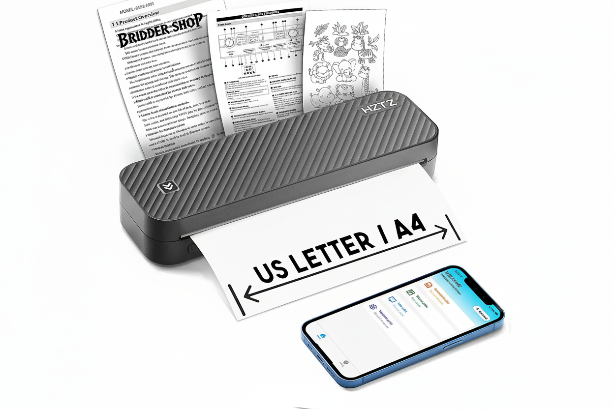 Print-a-Matic Pocket Printer: Your Perfect Travel Companion for Photos and Fun!