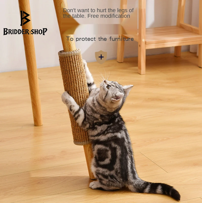 Purr-fectly Scratch-tastic Sisal Mat: The Ultimate Feline Nail Spa for Your Furniture's Worst Nightmare!