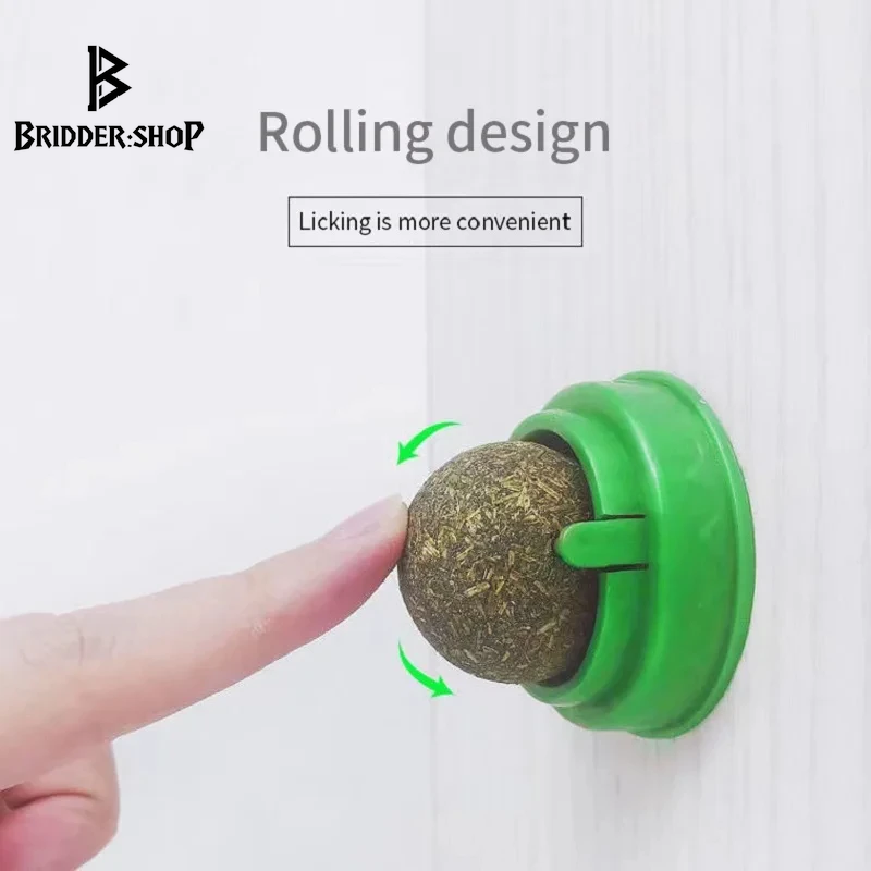 Feline Fun Factory: The Wall-Mounted Catnip Ball of Digestive Delight and Scratchy Shenanigans!