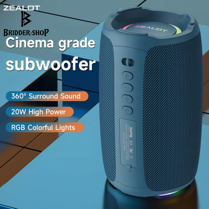 ZEALOT Splashy Sound Machine - Your Ultimate Party Companion for Any Adventure!