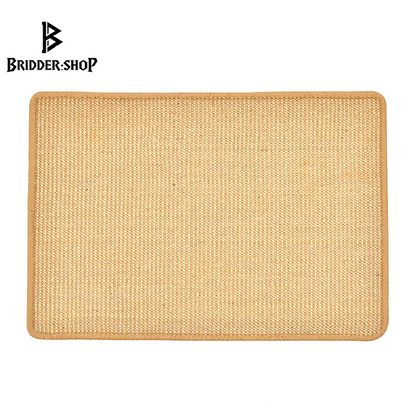 Purr-fectly Scratch-tastic Sisal Mat: The Ultimate Feline Nail Spa for Your Furniture's Worst Nightmare!