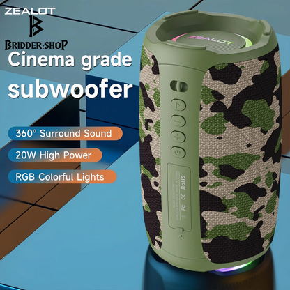 ZEALOT Splashy Sound Machine - Your Ultimate Party Companion for Any Adventure!