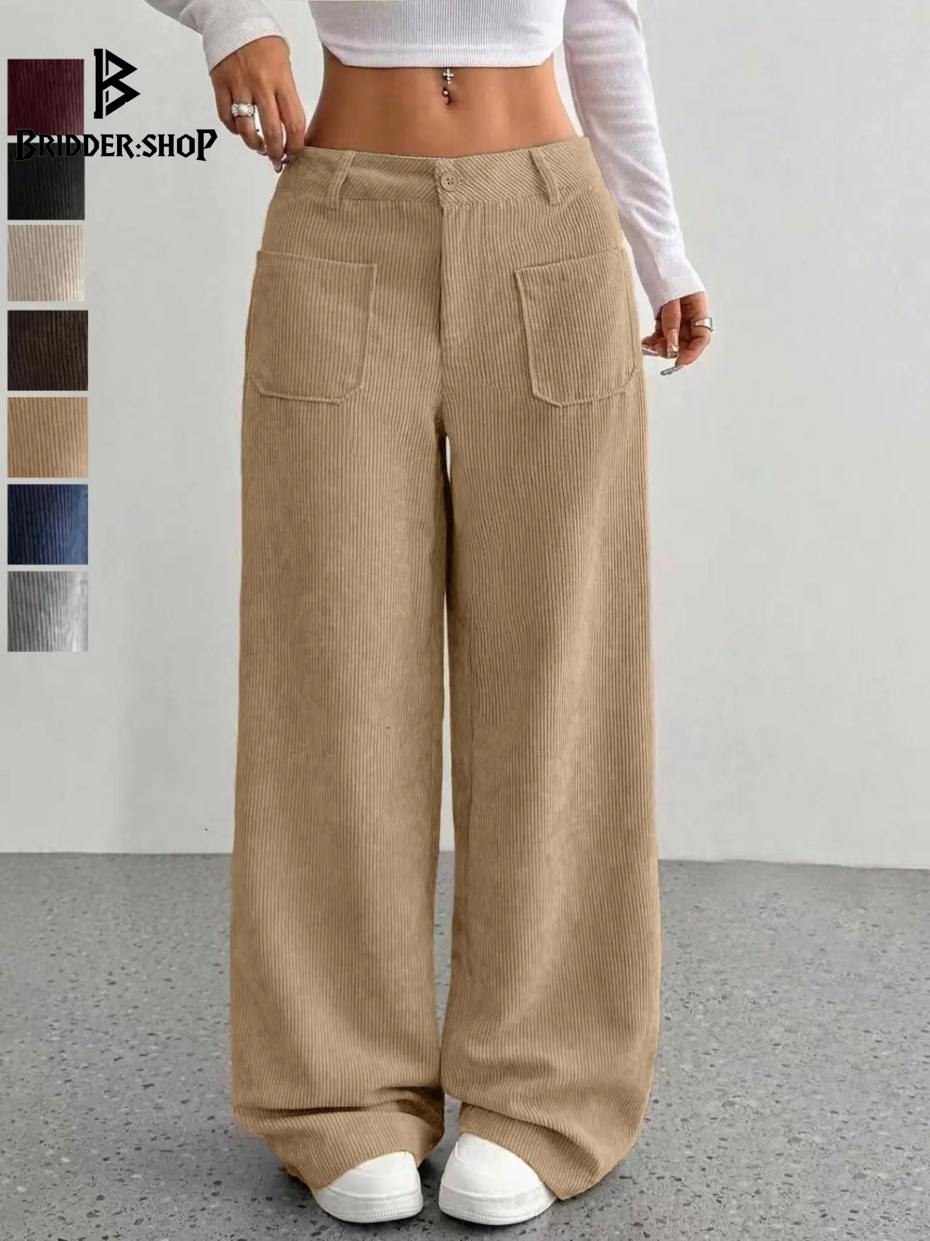Revolutionary Comfort: Multi-Pocketed Wide-Leg Trousers for Ultimate Relaxation!
