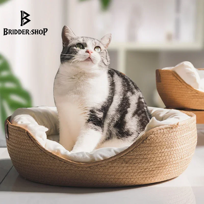 Furry Fortress: The Comfiest Cat Cave & Dog Dream Den with a Waterproof Sleeping Bag for Pawsitive Naps!