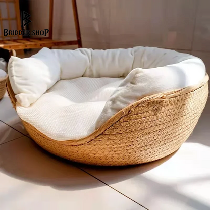 Furry Fortress: The Comfiest Cat Cave & Dog Dream Den with a Waterproof Sleeping Bag for Pawsitive Naps!