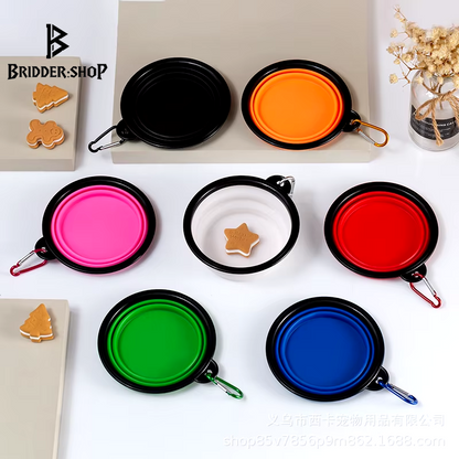 The Great Expandable Pup Chow Bowl: For When Your Dog's Snack Attack Needs Extra Space!