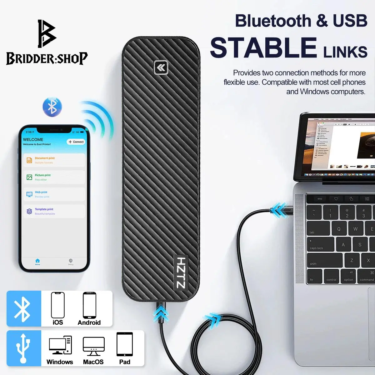 Print-a-Matic Pocket Printer: Your Perfect Travel Companion for Photos and Fun!