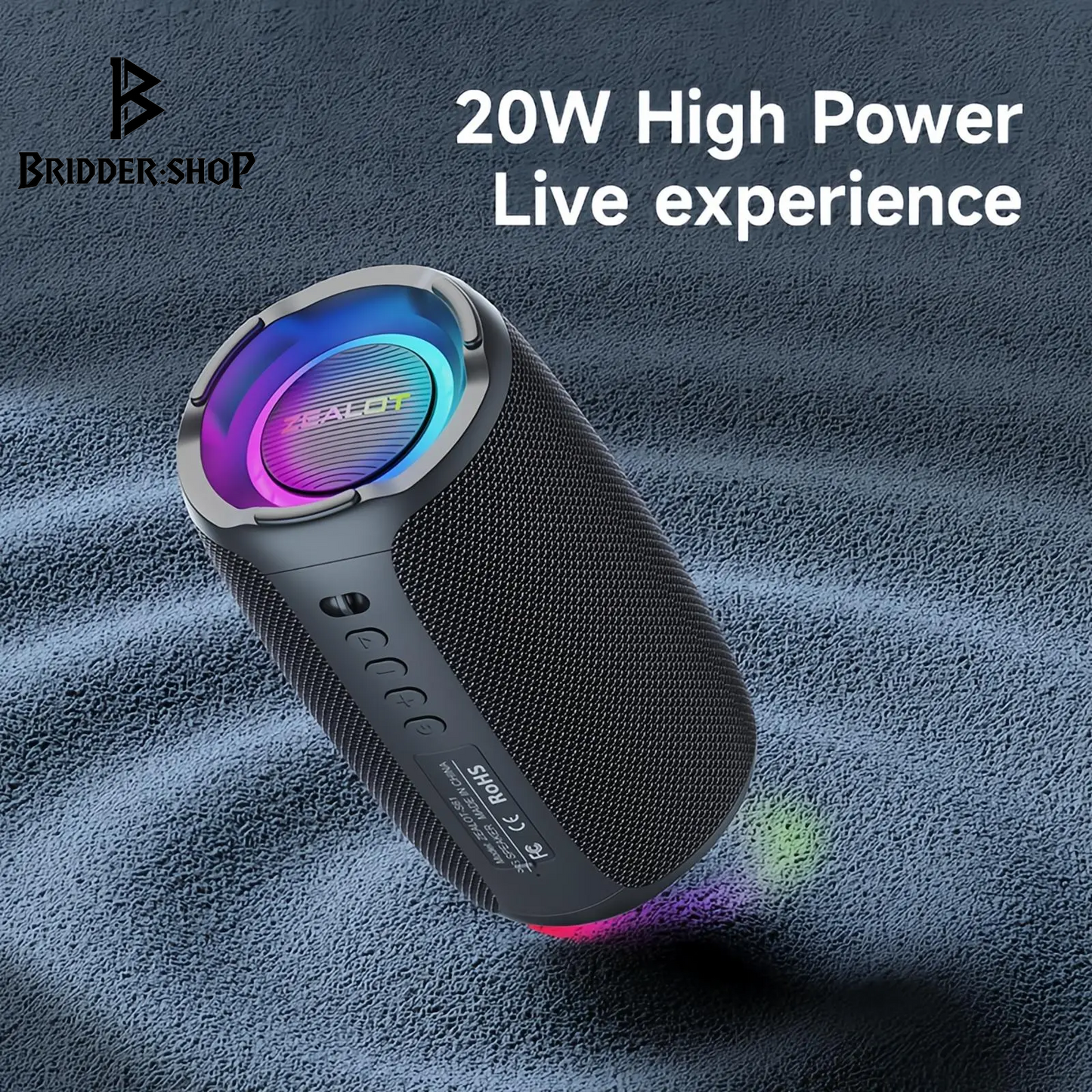 ZEALOT Splashy Sound Machine - Your Ultimate Party Companion for Any Adventure!