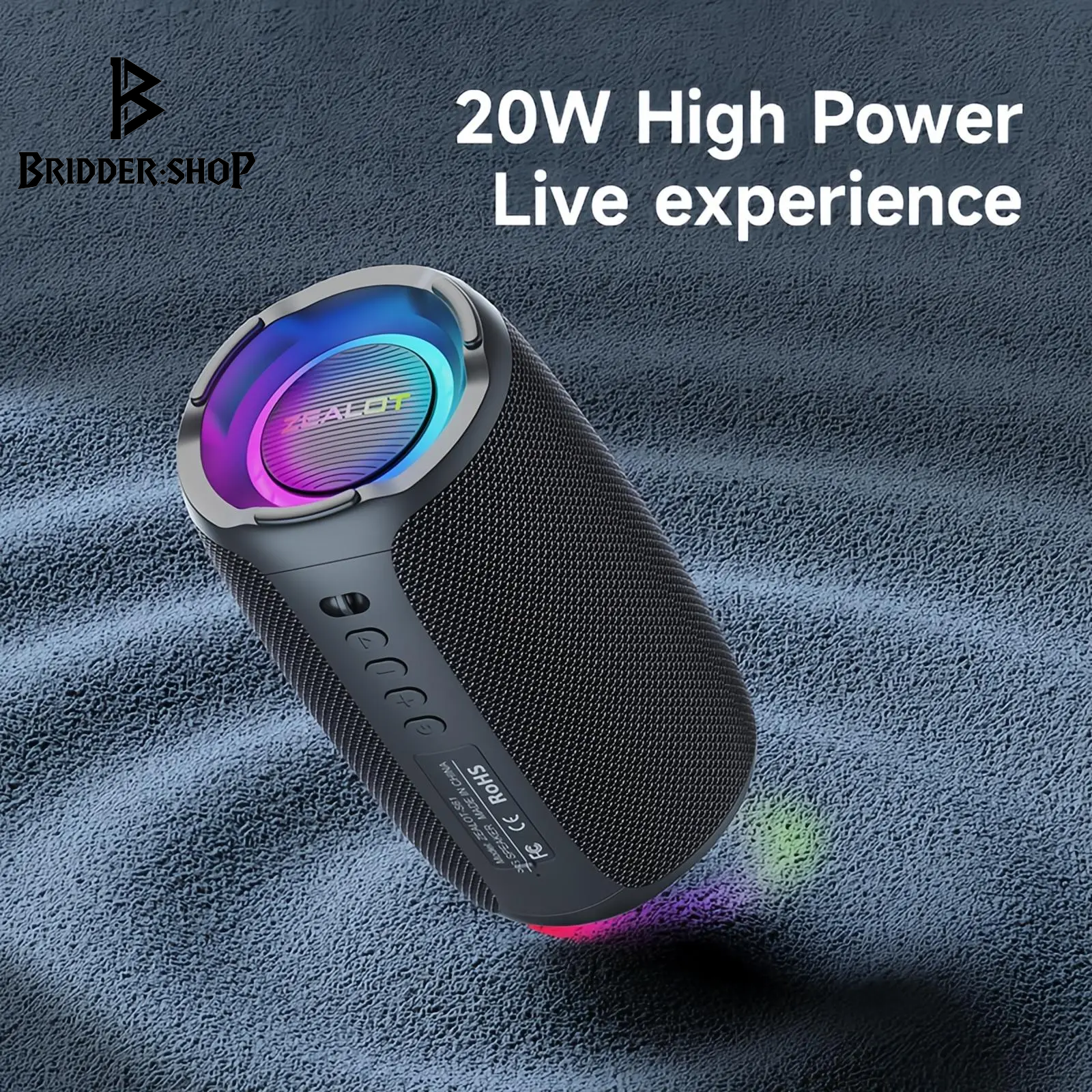ZEALOT Splashy Sound Machine - Your Ultimate Party Companion for Any Adventure!