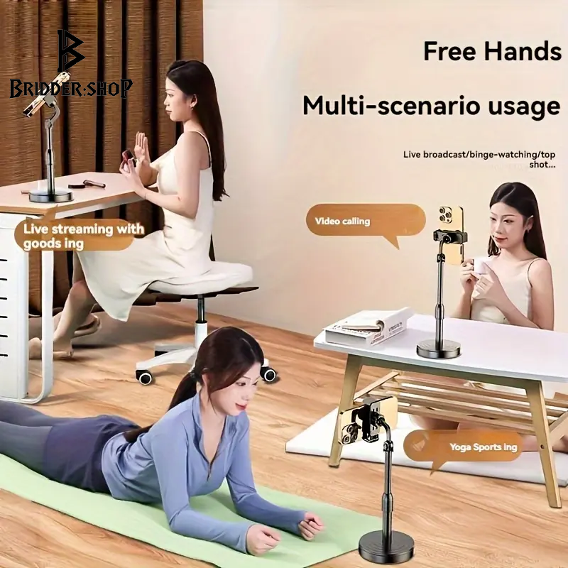 Ultimate Smartphone Stand: Adjustable, Waterproof, Perfect for Selfies, Gaming, and Boosting Productivity!